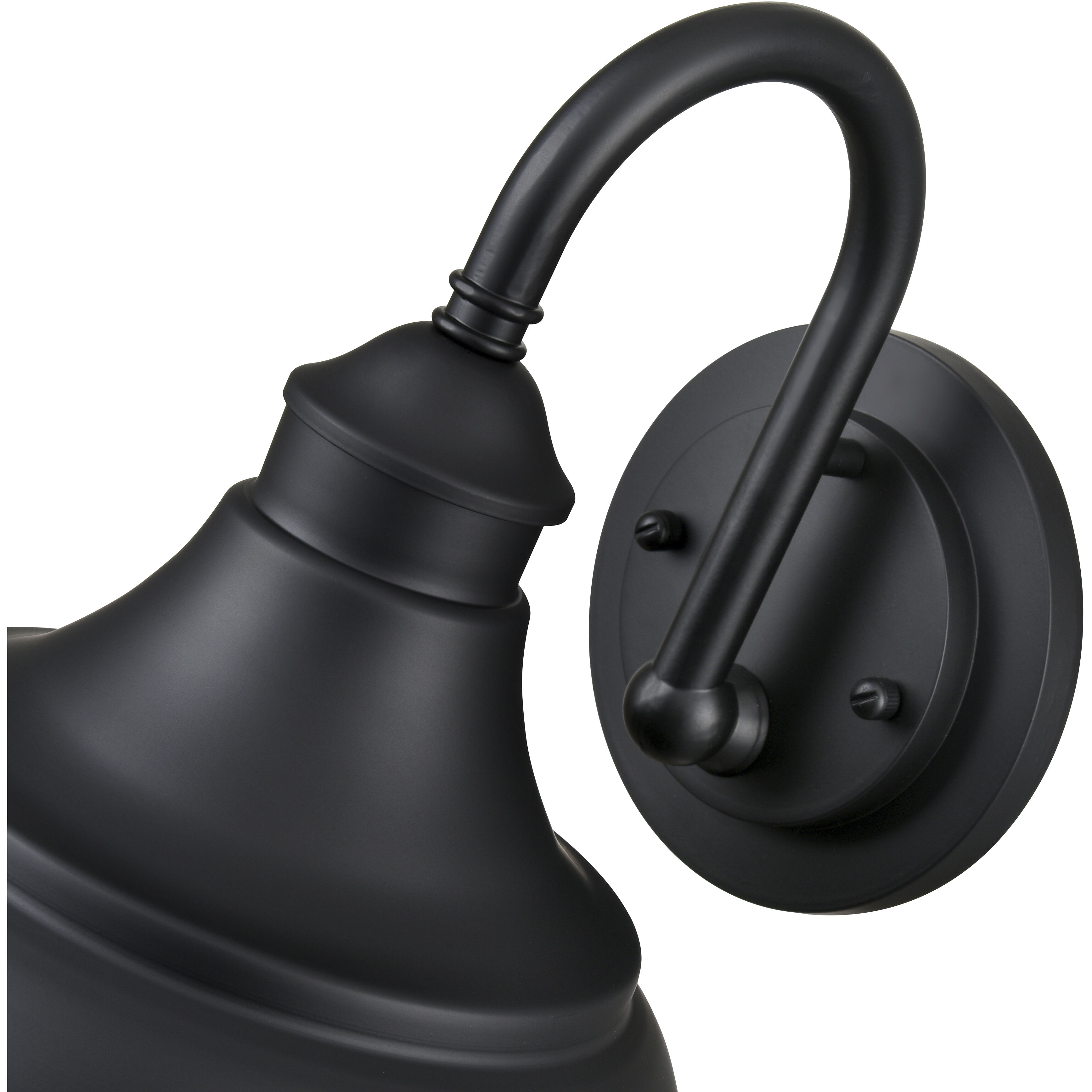 Alvii 1 Light 9.25 inch Powder Coated Black Outdoor Wall Sconce